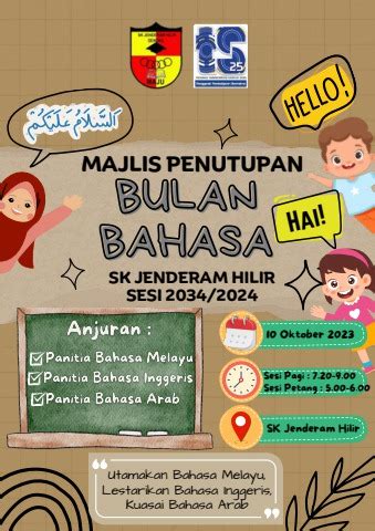 Buku Program Majlis Penutupan Bulan Bahasa Ism Flip Pdf Anyflip