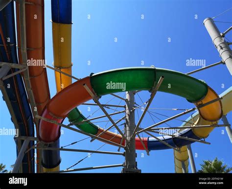 Water Park And Day Games Stock Photo - Alamy