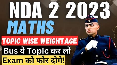 Important Nda Math Chapter Wise Analysis 😱 Clear Nda Paper In Short Period Of Time Youtube