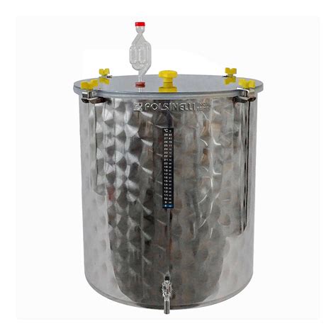 L Stainless Steel Beer Fermenter Beer Polsinelli Enologia