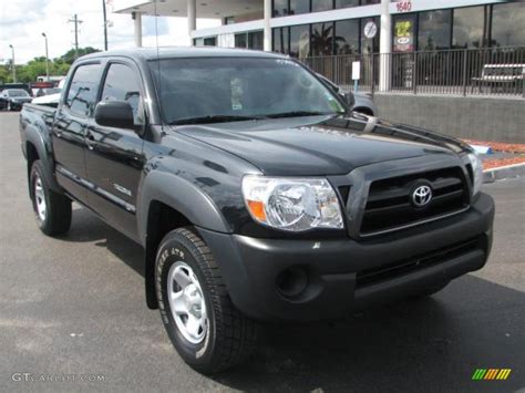 Black Sand Pearl Toyota Tacoma V Prerunner Double Cab