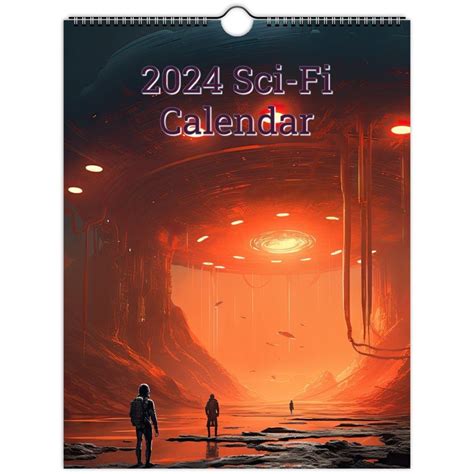 2024 Sci-fi Calendar, Science Fiction, Scifi - Etsy