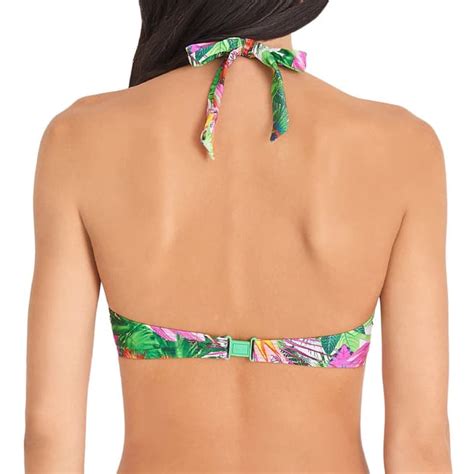 Fleur Tropicale Eden Moulded Push Up Bikini Top Brandalley