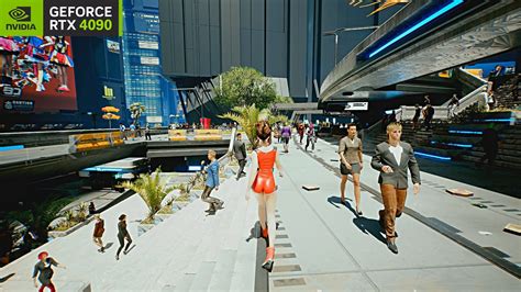 Cyberpunk 2077 PSYCHO RTX 4090 Ray Tracing MEGACITY Pedestrian