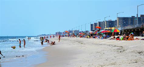 Rockaway Beach And Boardwalk Summer 2012 Photograph By Maureen E Ritter