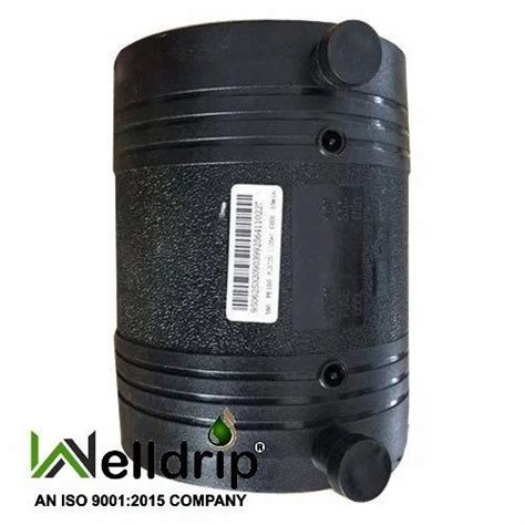 Heavy Plastic Black Hdpe Electrofusion End Cap For Chemical Handling