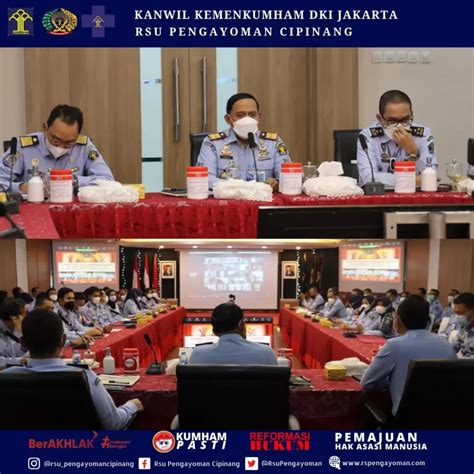 Karumkit Mengikuti Rapat Evaluasi Pelaksanaan Anggaran Periode Bulan