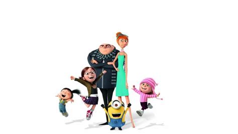 Gru Lucy And Minions - 1366x768 Wallpaper - teahub.io