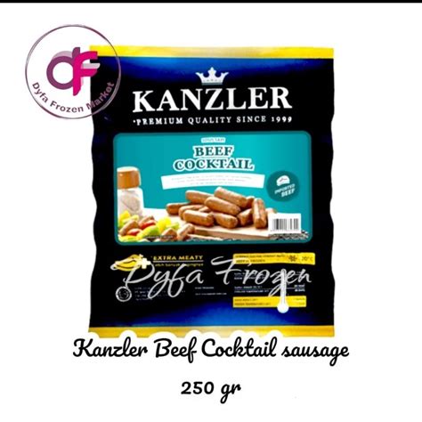 Jual Kanzler Beef Cocktail Sosis Gr Shopee Indonesia