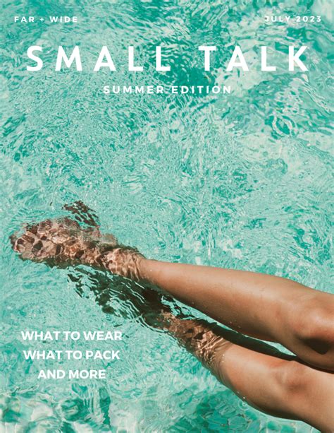 Small Talk Magazine Far And Wide Kamloops