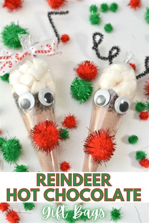 Reindeer Hot Chocolate Cones