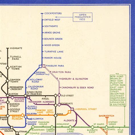 London Underground Poster Harry Becks Tube Map Etsy Uk