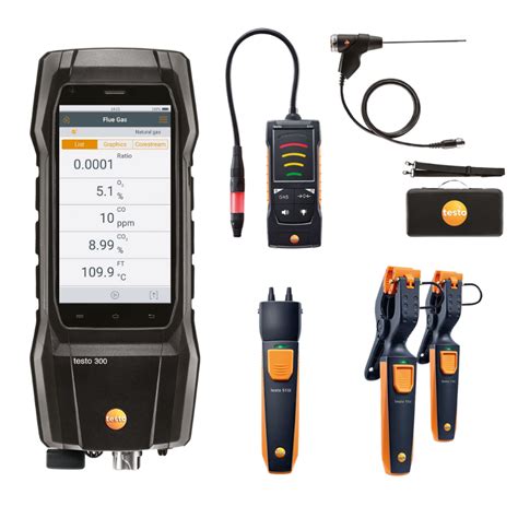 Testo 300 Flue Gas Analyser Ultra Smart Kit Choice Of Sensor 300564