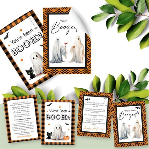 Printable Youve Been Booed Booed Sign Boo Printable Youve Been Bood Youve Been Booed