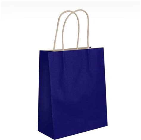 Lot De 10 Sacs Cadeaux En Papier Kraft Avec Anses 18 X 22 Cm Sacs