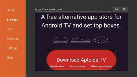 How To Install Aptoide TV On Firestick ClickyTV