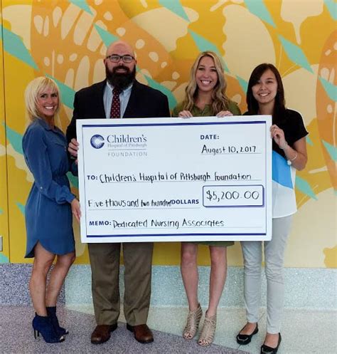 Dedicated Nursing Associates, Inc. (DNA) Donates to the Children’s ...