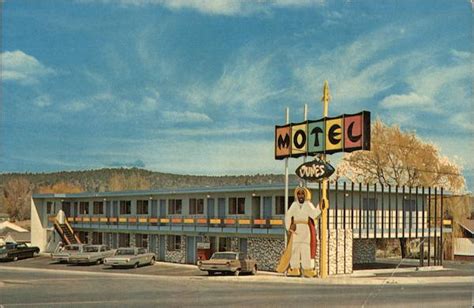 Dunes Motel Bend, OR Postcard