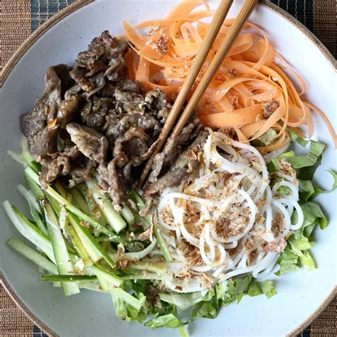 Savory Vietnamese Beef Vermicelli