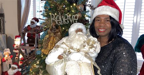 Delta Township Woman Shares The Inspiration Behind Her Black Santa