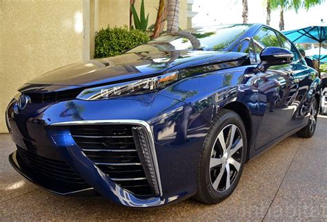 Toyota Unveils Mirai Fuel Cell Vehicle With 300 Mile Range Can It Kick