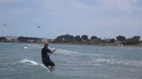 Gaining Control Of The Kite Flysurfer Peak Mts In Mallorca Youtube