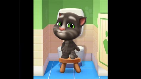 Talking Tom Fun In The Toilet My Talking Tom 2 Youtube