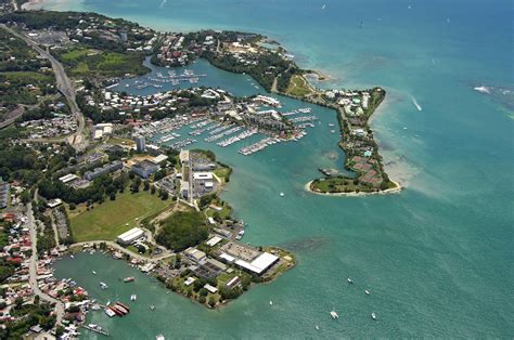 Pointe A Pitre Harbor In Pointe A Pitre Guadeloupe Island Guadeloupe