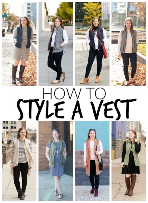 How To Style A Vest Something Good A Style Blog On A Budget