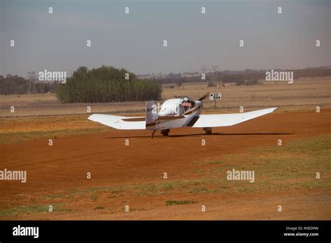 Seen At Rhino Park Private Airfield In Pretoria South Africa Stock