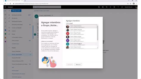 Crear Grupos En Outlook 365 Youtube