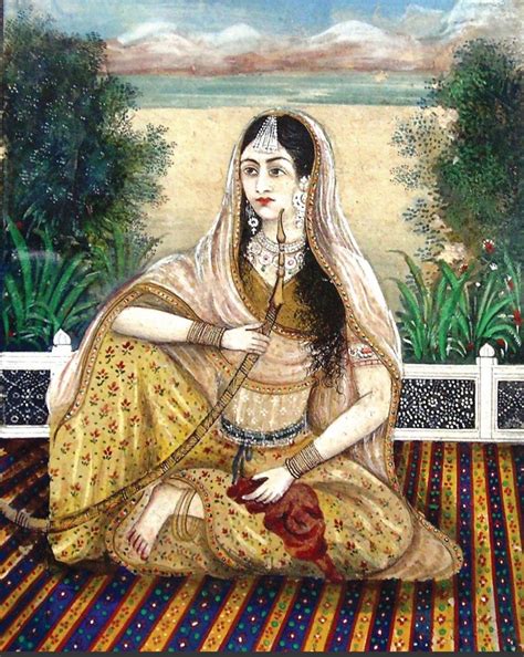 awadh woman anarkali mughal tawaif culture tawaif paintings