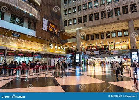 Interior of Taipei Main Station Building Editorial Stock Image - Image ...