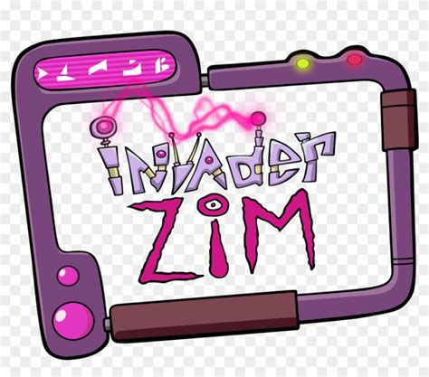 Invader Zim - Invader Zim Logo Transparent, HD Png Download - 968x784 ...