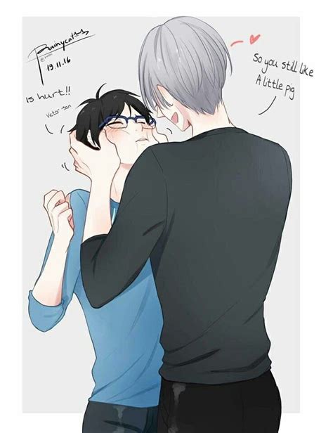 Viktor Victor Nikiforov X Yuuri Yuri Katsuki Viktuuri Vikturi