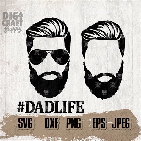 Beard Dad Svg Dad Life Svg Beardman Svg Dad Shirt Svg T For Dad