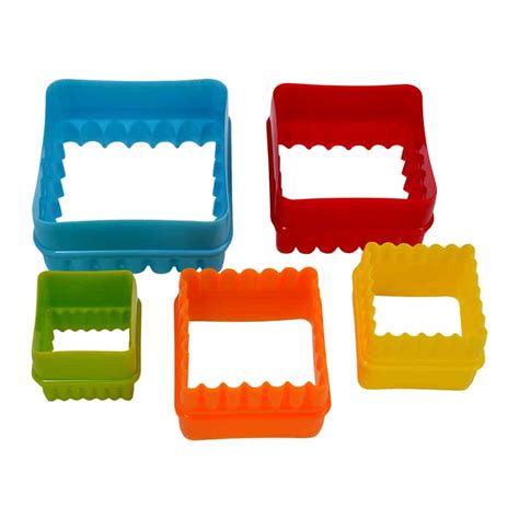 Square Biscuit Cutter Set 5 Pieces Randm International