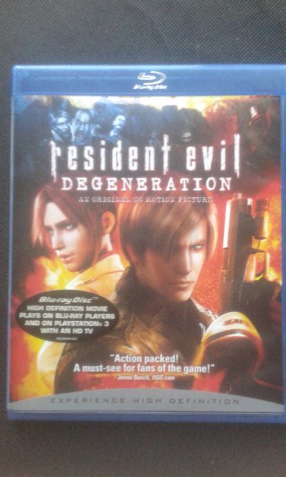 Resident Evil Degeneration Blu Ray