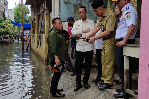 Banjir Terjang Jakarta 2 Meter Pj Gubernur Heru Semoga Cepat Surut