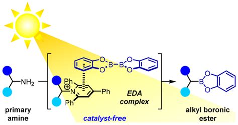 Photoinduced Deaminative Borylation Of Alkylamines Journal Of The