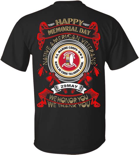 Download Memorial Day Tributeto Native American Veterans T Shirt