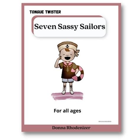 Seven Sassy Sailors - Donna Rhodenizer / Songs for Young Singers