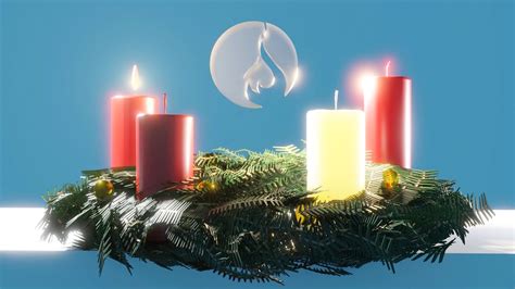 Virtual Advent Wreath Week 1 Hope YouTube