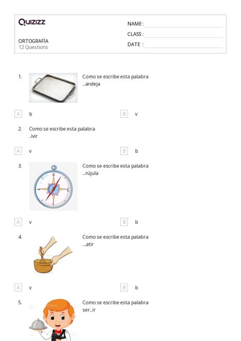 Ponad 50 Gramatyka i ortografia arkuszy roboczych dla Klasa 7 w Quizizz ...