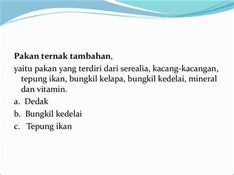 BAHAN PAKAN DAN FORMULASI RANSUM DOMBA SAUNG AQIQAHQU