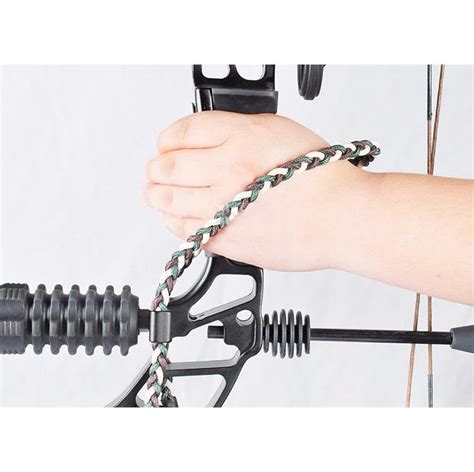 New COMPOUND BOW Sling BRAIDED ADJUSTABLE BOW WRIST SLING ARCHERY CAM ...