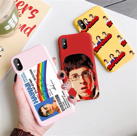 Mclovin funda de TPU para teléfono móvil carcasa de película americana