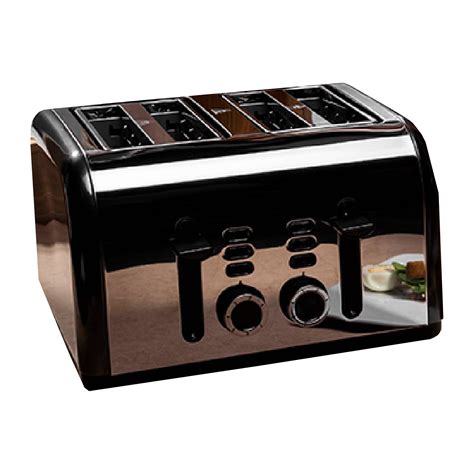 Buy Hafele 1350 1600w 4 Slice Pop Up Toaster With Dual Independent Control Gothic Grey Online