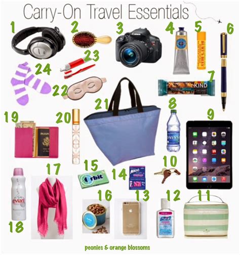 What To Pack For Vacation In Your Carry On What To Pack For Vacation