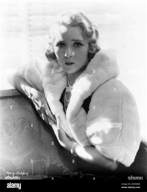 Mary Pickford Portrait By George Hurrell Publicity For Secrets